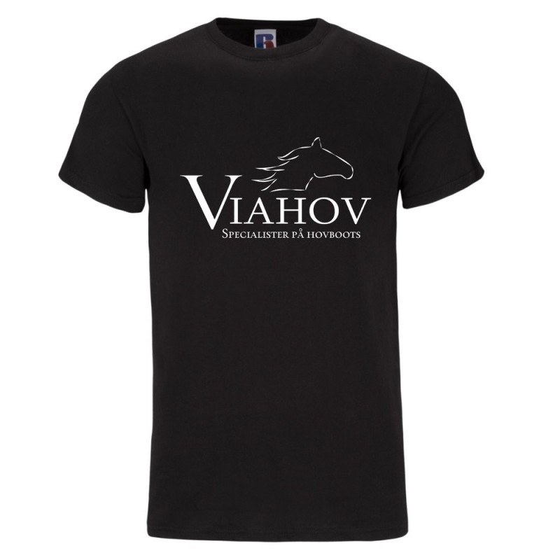 VIAHOV HERR T-SHIRT MED BRÖSTTRYCK
