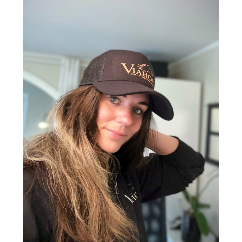 Trucker keps ´Viahov´ - svart