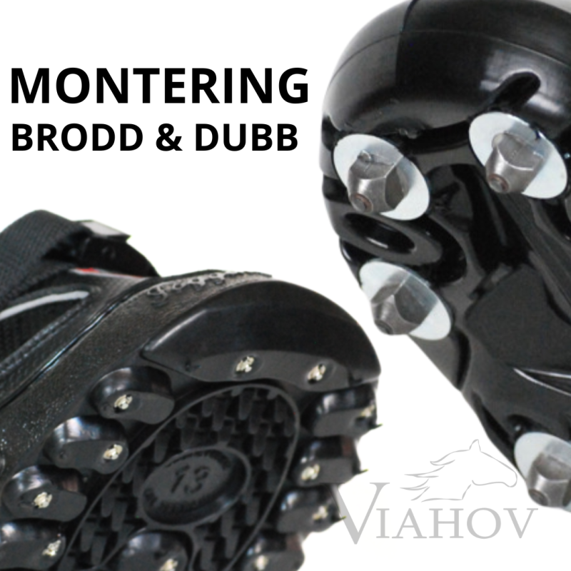 Montering av broddar och dubbar