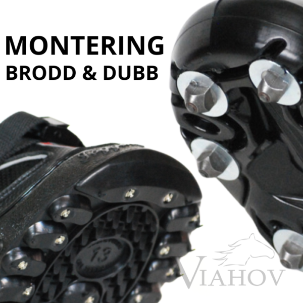 Montering av broddar och dubbar